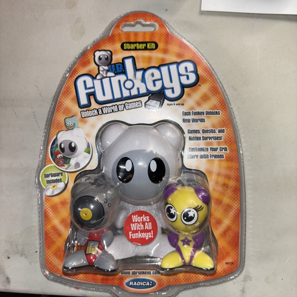2007 FunKeys Starter Kit Bt Mattel New